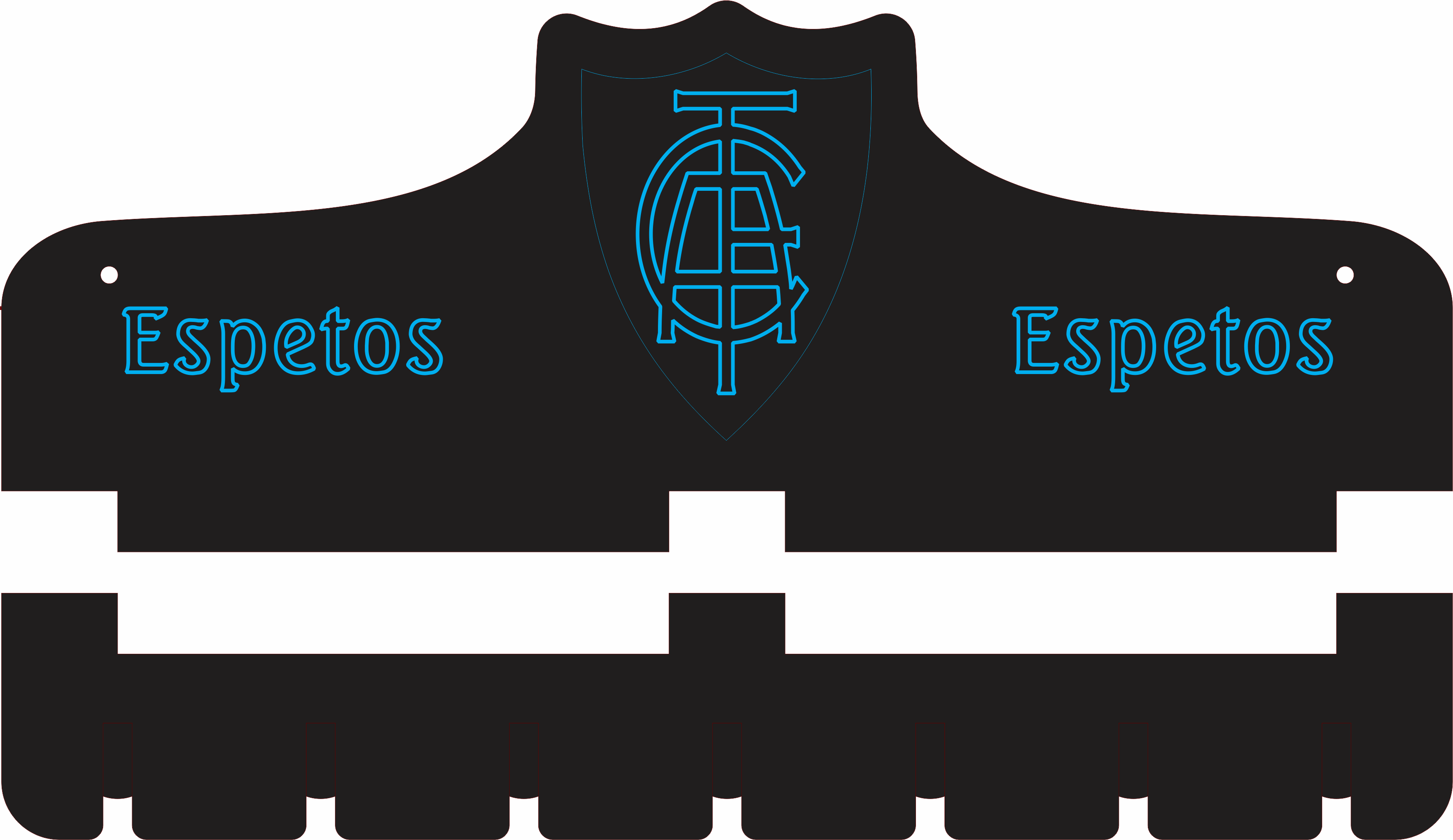 imagem do arquivo vetor para download PORTA ESPETO AMERICA MINEIRO