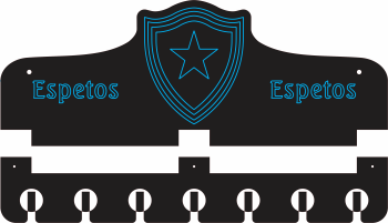 imagem do arquivo vetor para download PORTA ESPETO BOTAFOGO.