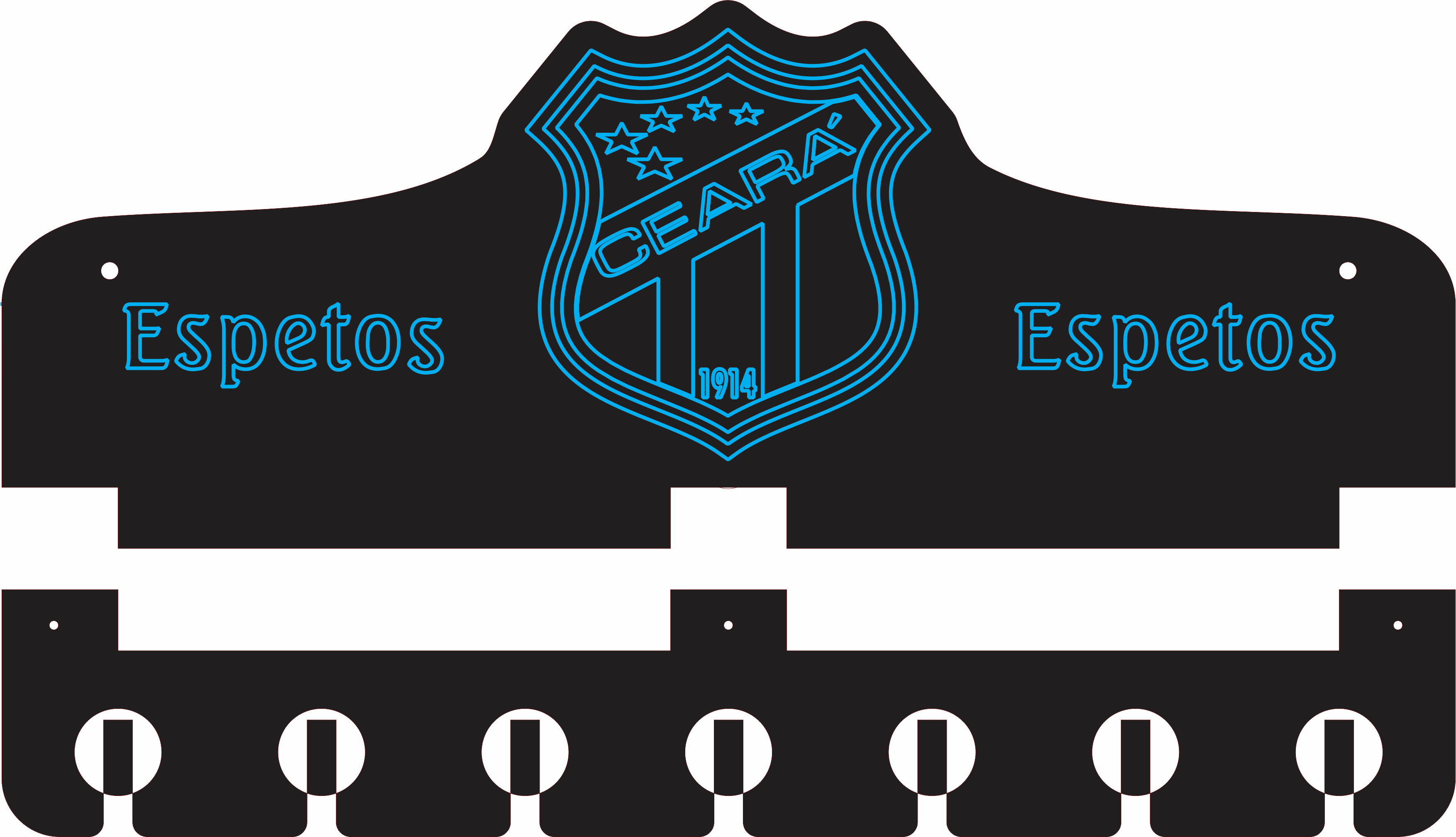 imagem do arquivo vetor para download PORTA ESPETO CEARA 