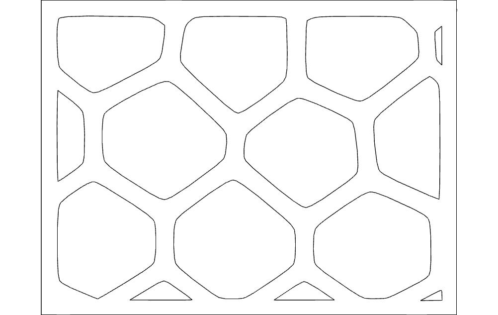 imagem do arquivo vetor para download Padrão Voronoi