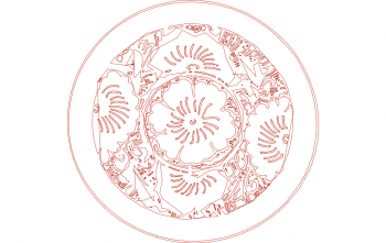 imagem do arquivo vetor para download Painel Ornamental