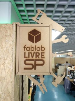 imagem do arquivo vetor para download Painel de Informações para Fablab