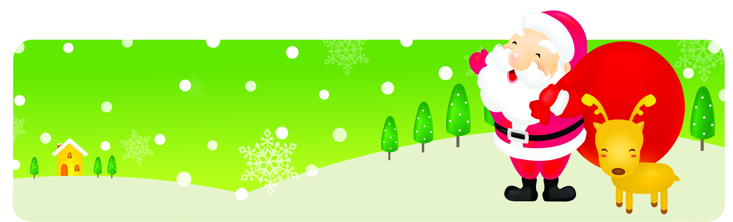 imagem do arquivo vetor para download Paisagem natalina