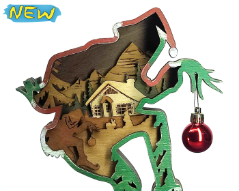 imagem do arquivo vetor para download Papai Noel em Camadas Decorativo