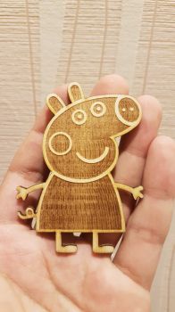 imagem do arquivo vetor para download Peppa Pig mdf