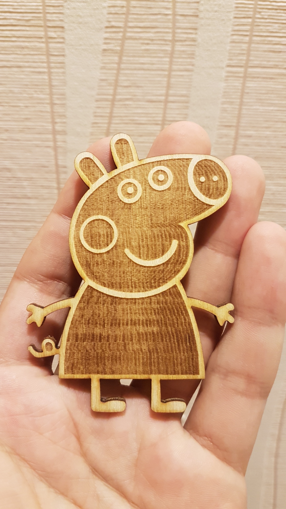 imagem do arquivo vetor para download Peppa Pig mdf