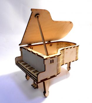 imagem do arquivo vetor para download Piano miniatura 