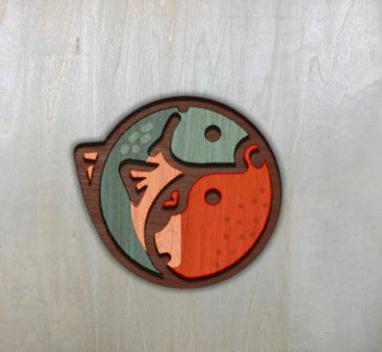 imagem do arquivo vetor para download Pingente decorativo de Peixe