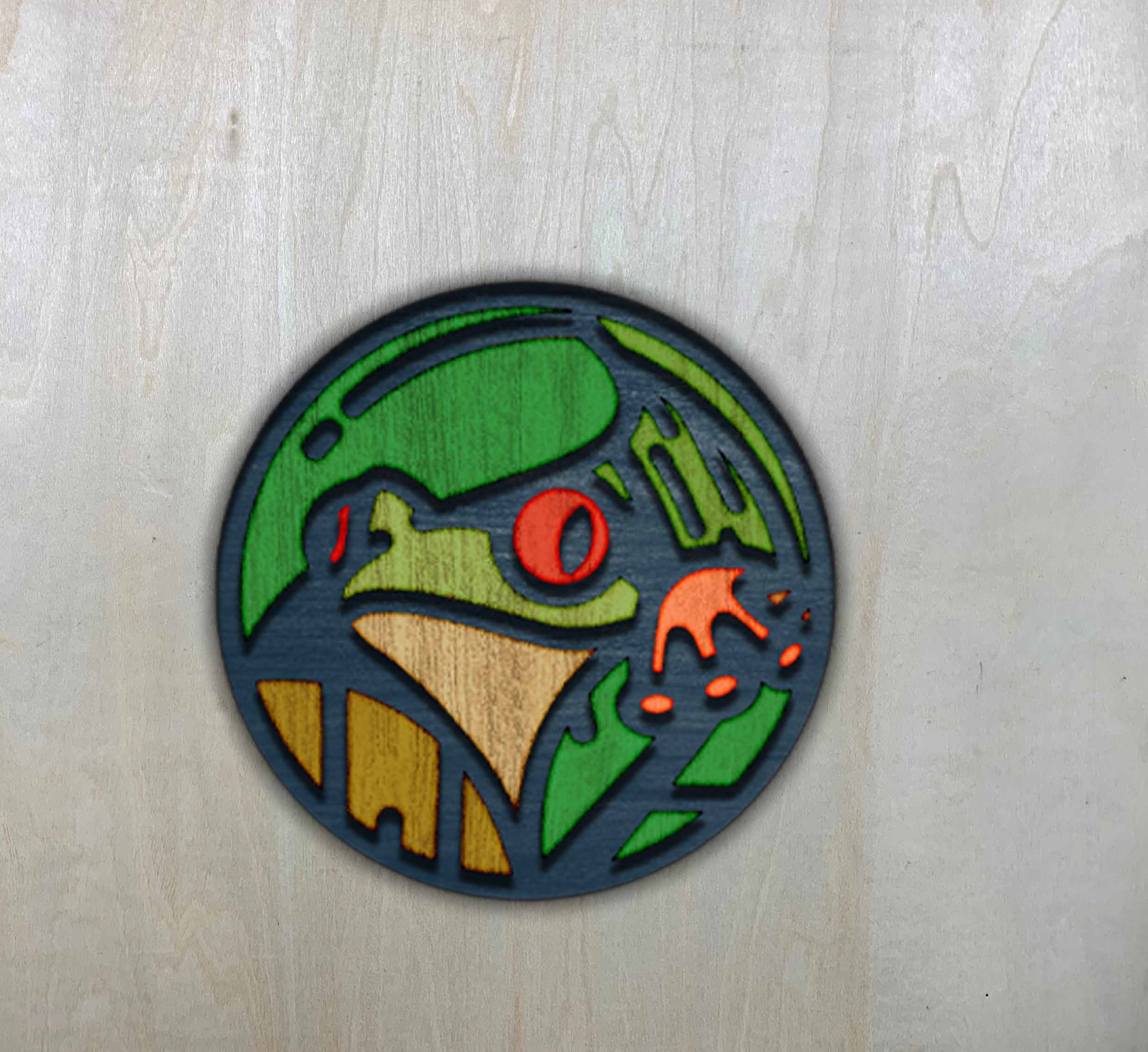 imagem do arquivo vetor para download Pingente decorativo de Rã