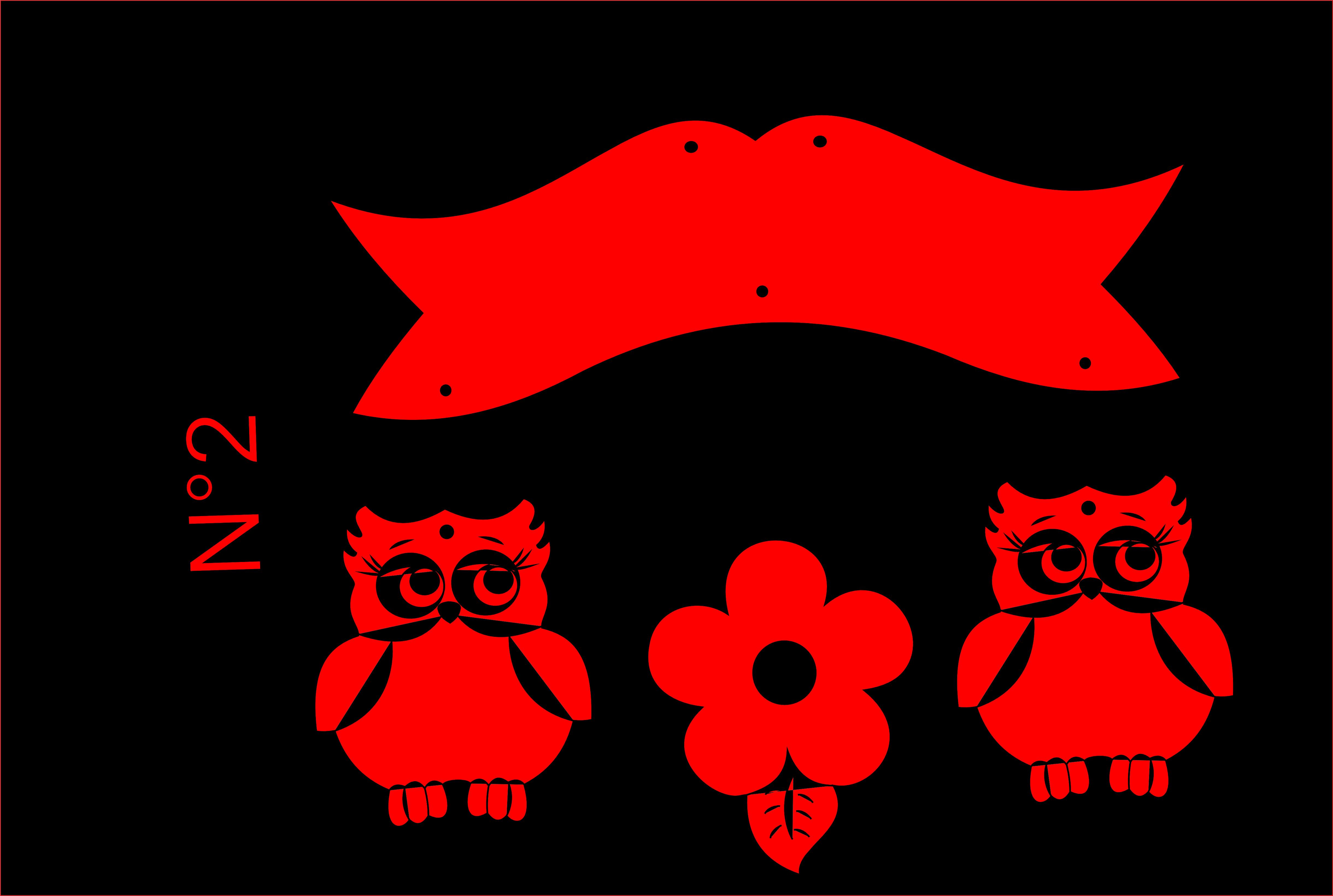 imagem do arquivo vetor para download Placa de coruja 