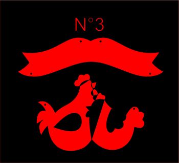 imagem do arquivo vetor para download Placa de galinha