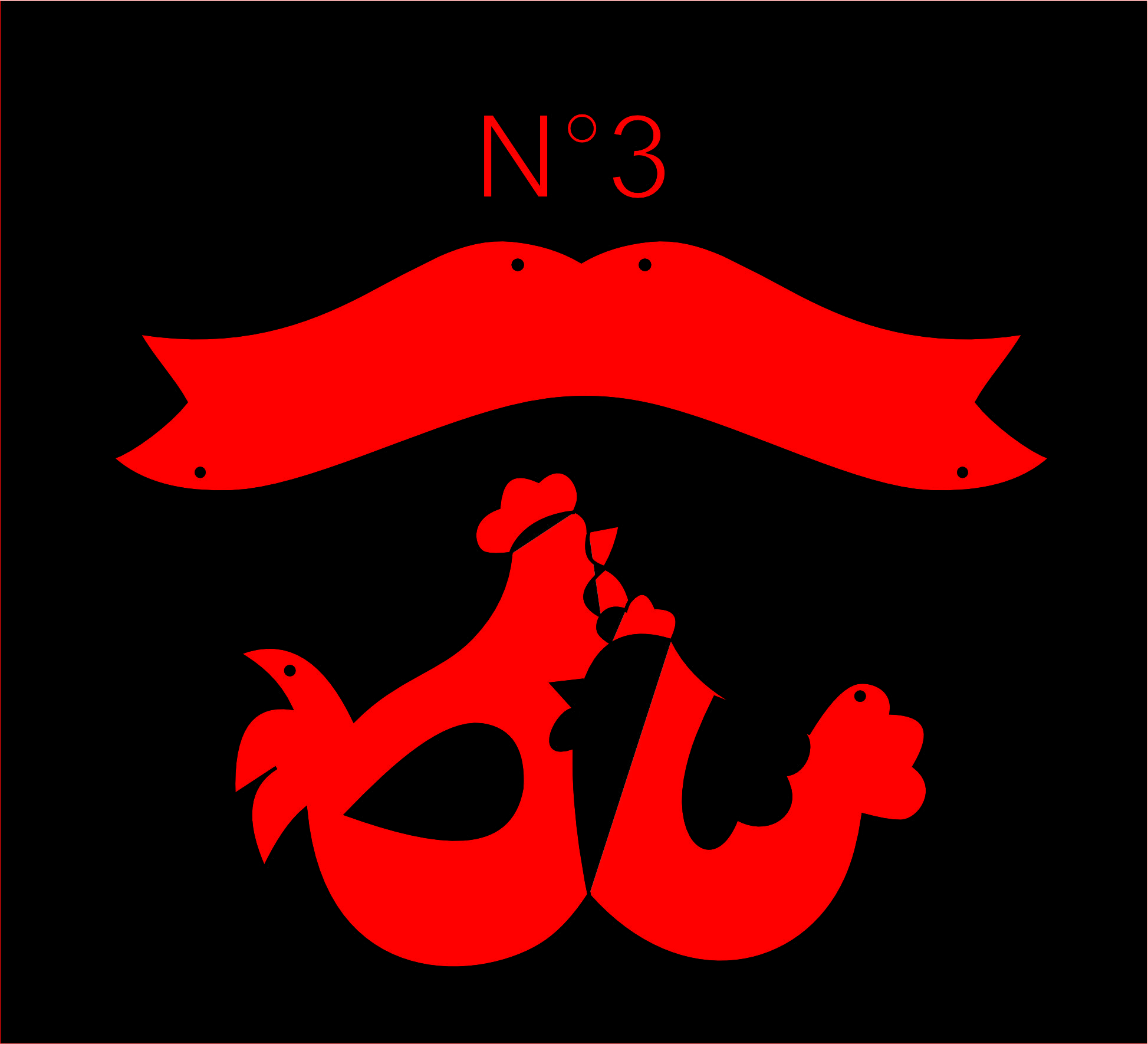 imagem do arquivo vetor para download Placa de galinha