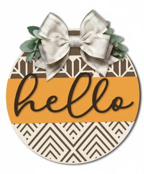 imagem do arquivo vetor para download Placa decorativo. Olá