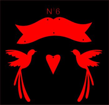 imagem do arquivo vetor para download Placa passarinho