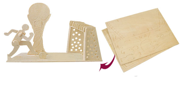 imagem do arquivo vetor para download Porta Canetas Futebol 