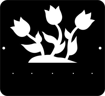 imagem do arquivo vetor para download Porta Chaves Tulipas 