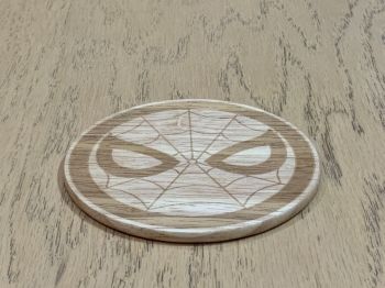 imagem do arquivo vetor para download Porta Copos com Logotipo do Homem Aranha