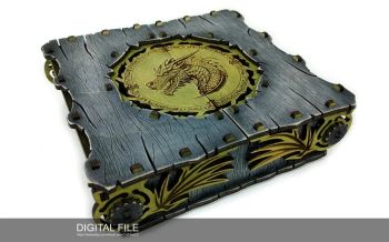 imagem do arquivo vetor para download Porta livro decorativo de dragão