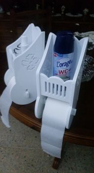 imagem do arquivo vetor para download Porta papel e produtos para banheiro