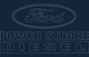 imagem do arquivo vetor para download Power Stroke Diesel