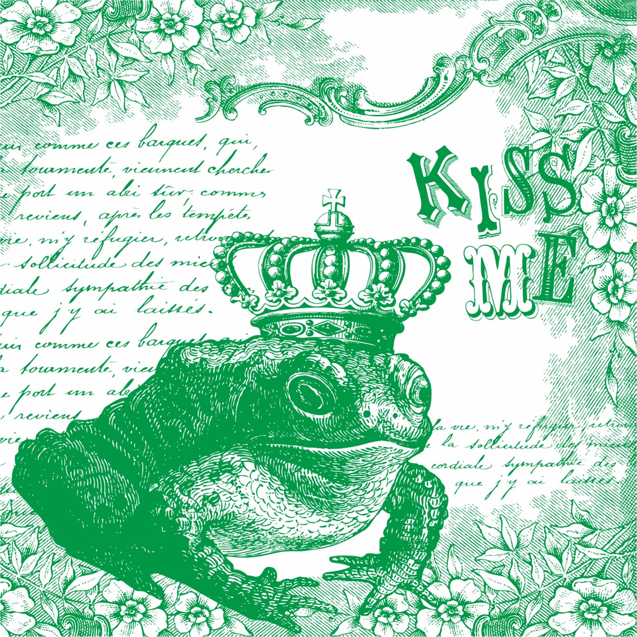 imagem do arquivo vetor para download Princesa Sapo