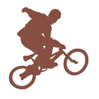 imagem do arquivo vetor para download Quadro Decorativo Bicicleta