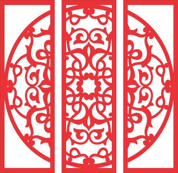 imagem do arquivo vetor para download Quadro de Parede Mandala Espiral