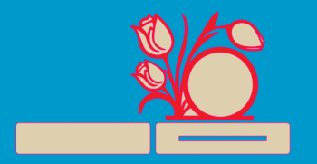imagem do arquivo vetor para download Quadro de rosas decorativa para dia das mães