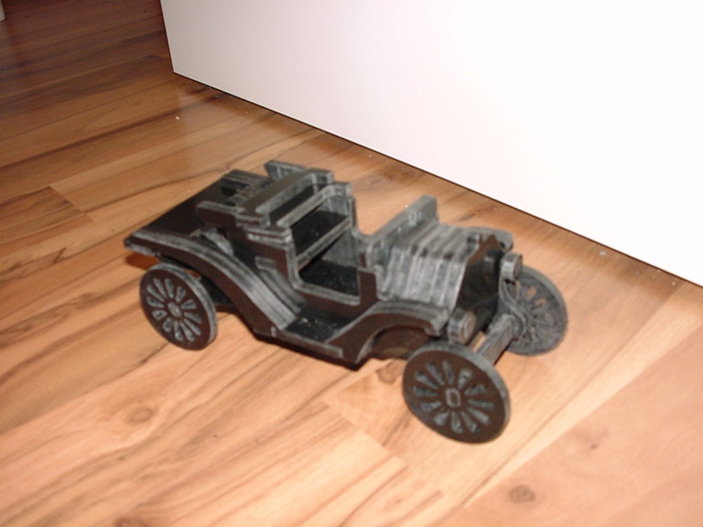 imagem do arquivo vetor para download Quebra Cabeça 3D do Ford Modelo T 