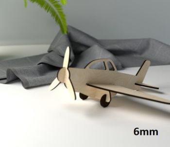 imagem do arquivo vetor para download Quebra cabeça de avião de brinquedo 6mm