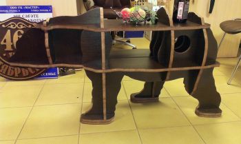 imagem do arquivo vetor para download Rack urso