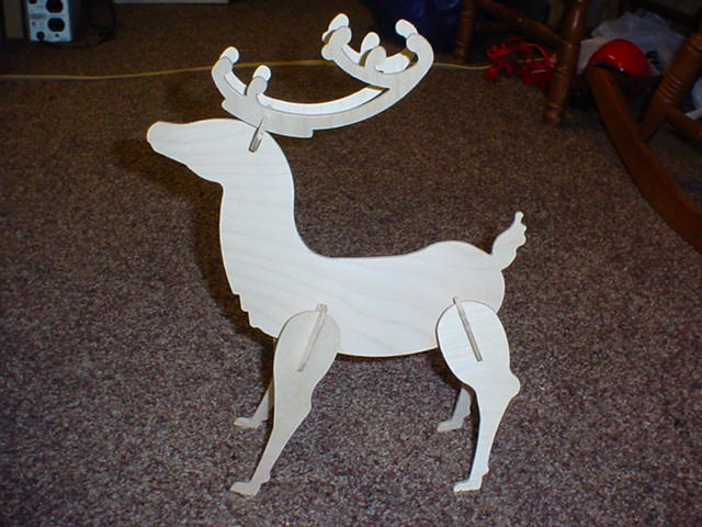 imagem do arquivo vetor para download Rena 3d