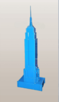 imagem do arquivo vetor para download Réplica do Empire State