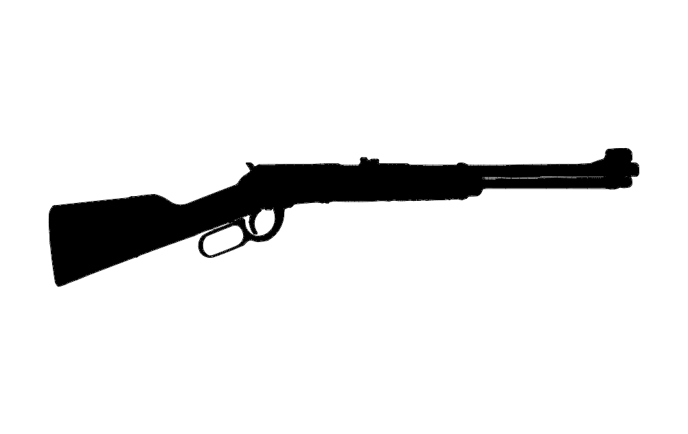 imagem do arquivo vetor para download Rifle de Ação da Alavanca