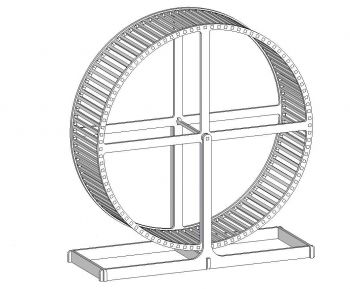 imagem do arquivo vetor para download Roda de hamster