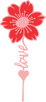 imagem do arquivo vetor para download Rosa decorativa para presentear nos dia das mães