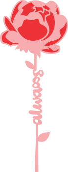 imagem do arquivo vetor para download Rosa decorativa para presentear nos dia das mães