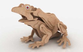 imagem do arquivo vetor para download Sapo 3D