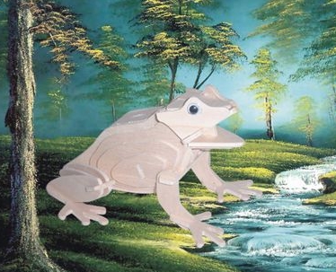 imagem do arquivo vetor para download Sapo 3D