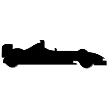 imagem do arquivo vetor para download Silhueta de carro de fomula 1