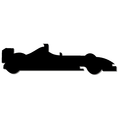 imagem do arquivo vetor para download Silhueta de carro de fomula 1