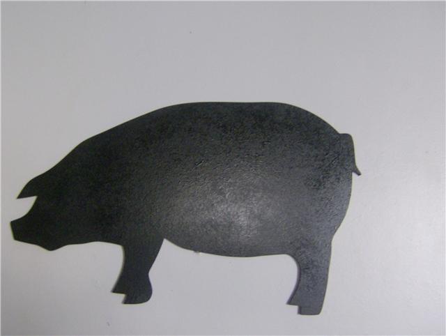 imagem do arquivo vetor para download Silhueta de porco