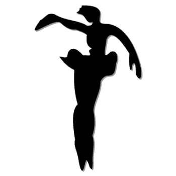 imagem do arquivo vetor para download Siluetta Bailarina Figura 3
