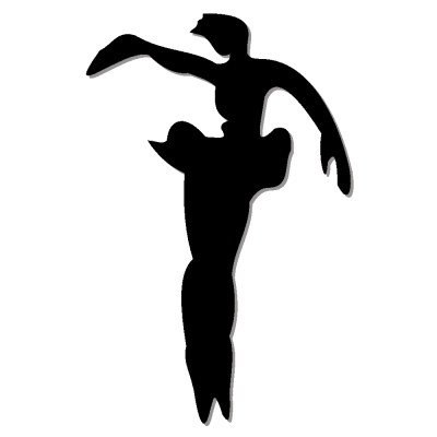 imagem do arquivo vetor para download Siluetta Bailarina Figura 3