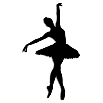 imagem do arquivo vetor para download Siluetta Bailarina Figura 5