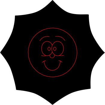 imagem do arquivo vetor para download Sol rindo