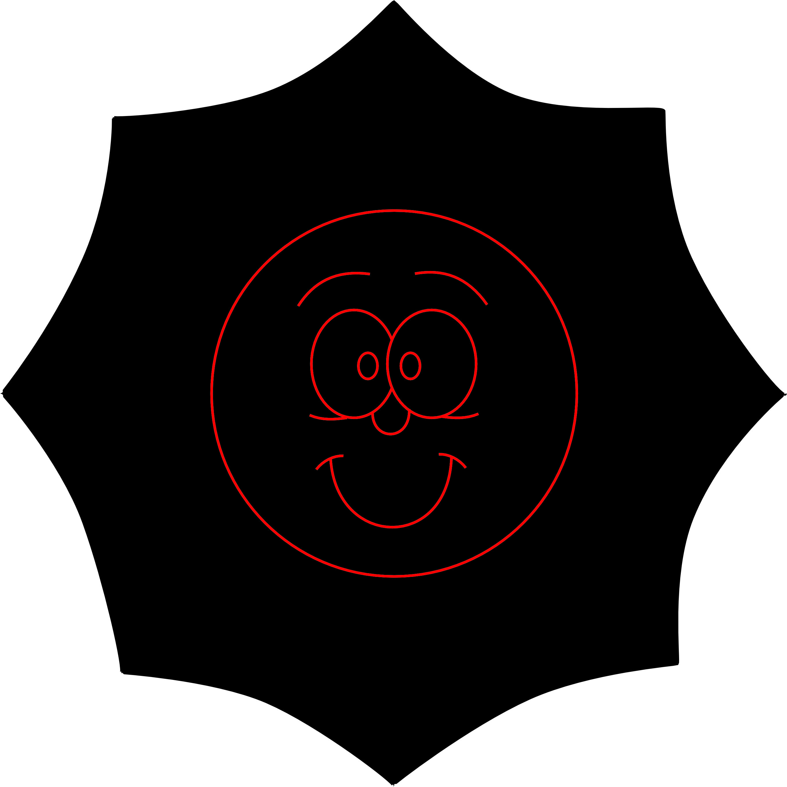 imagem do arquivo vetor para download Sol rindo