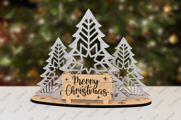 imagem do arquivo vetor para download Suporte de Cartão de Natal Presente de Natal