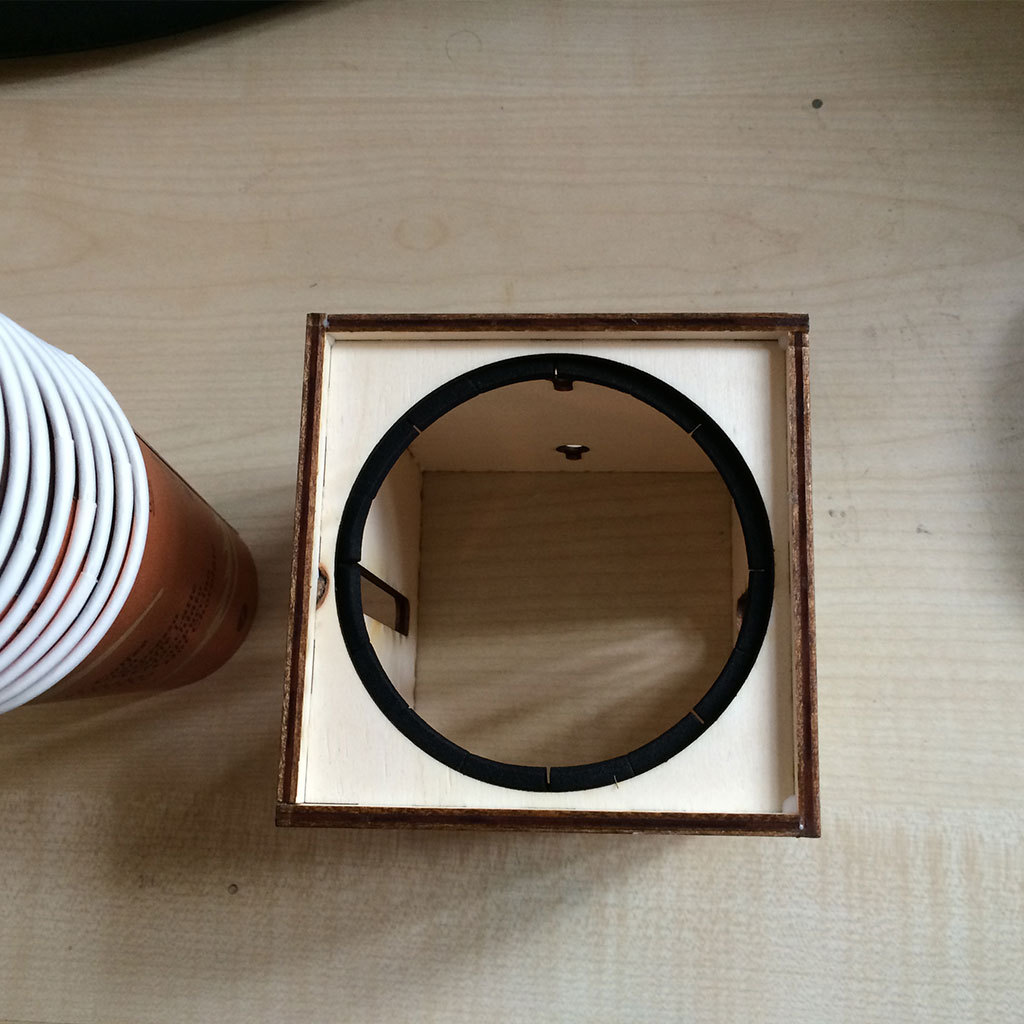imagem do arquivo vetor para download Suporte de Copos de Papel Cortado a Laser