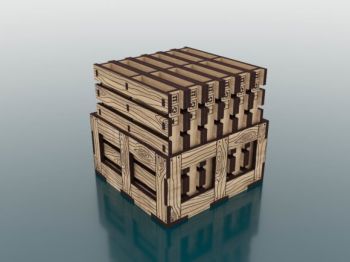 imagem do arquivo vetor para download Suporte de copos decorativo de palhetes